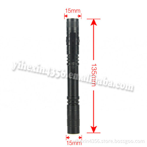 Poket Clip Military Mini LED Flashlight